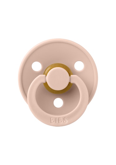 Bibs Colour Simetrik Kauçuk Emzik I Blush I 0-6 Ay Pembe