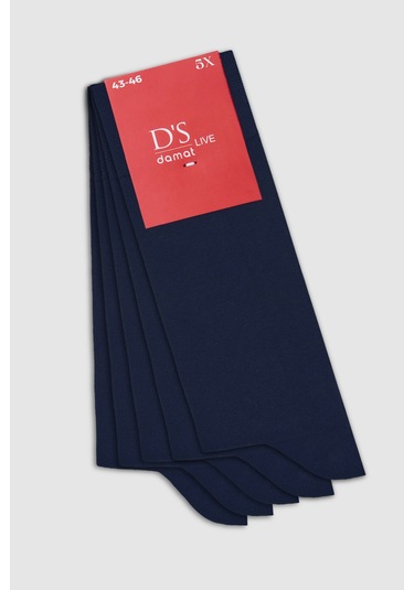 Ds Damat Lacivert 5'li Çorap 4hf16ortcst05 Lacivert