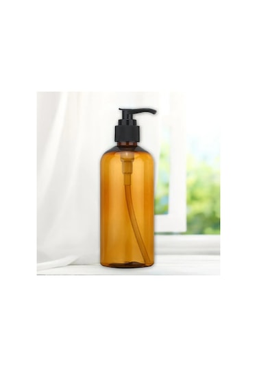 Kahverengi 100ml-100/200/300ml Büyük Kapasiteli Dağıtıcı Şişe Sıvı Losyon Şampuan Sabun Basın Şişeleri El Seyahat Doldurulabilir Taşınabilir Şişe