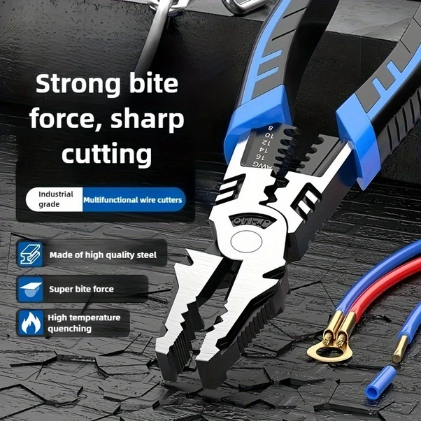 Willowhaven 8 İnç Endüstriyel Tel Kesici, Penseler Ve Sıkma Pensesi