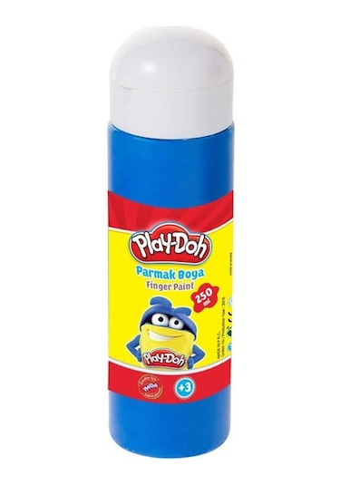 Play-Doh 250 Ml Parmak Boyası Tüp Mavi