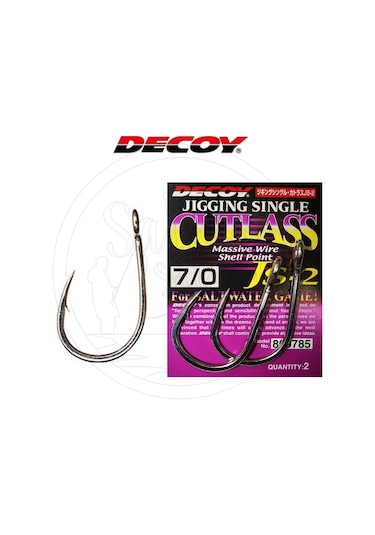 Decoy Js-2 Cutlass Jigging Single Delikli Iğne  7/0