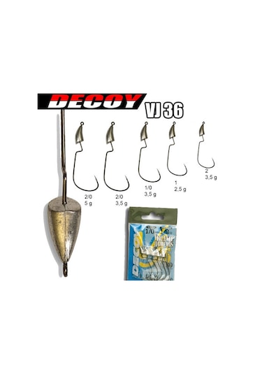 Decoy Vj-36 Violence Decibo Jig Head 10,5 Gr 4-0