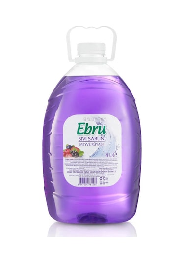 Ebru Meyve Rüyası Sıvı Sabun 4 L