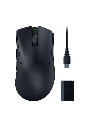 Razer Deathadder V3 Pro + Razer Hyperpolling Kablosuz Adaptör - U