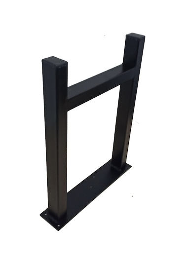 CVTdesign Bank Ayağı Ev Ofis İş Yeri Kütük Orta Sehpa Ayağı Metal Ayak