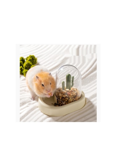 Yystore Hamster Mama Kabı Yiyecek Depolamak Sarı
