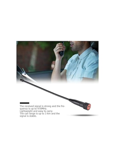 Geeksen Kask Telsizi Telsiz Anteni