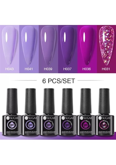 UR SUGAR 6LI KALICI OJE SETİ 010