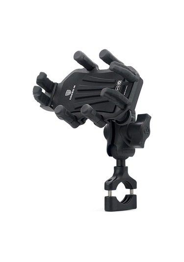 Sones Açık Hava Motosiklet Alüminyum Alaşımlı Darbe Emici Cep Telefonu Tutucu Gidon Modeli