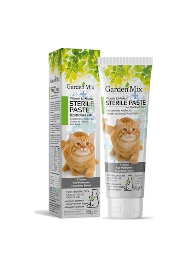 Garden Mix Kedi Steril Multivitamin Macun 100 Gr
