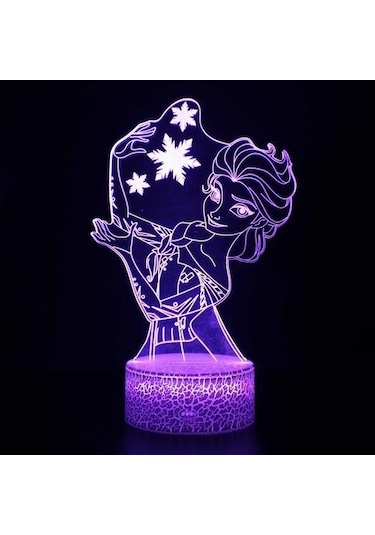 Metabagua 3d Led Gece Lambası, 16 Renkler Masaüstü Dekorasyon, Usb Touch Uzaktan Gece Lambası, Çocuklar Için En Iyi Doğum Günü Noel Hediyesi, Kızlar, Çocuklar Için P6f5ag Renkli