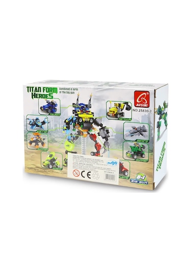 Ausini Titan Heroes Gunner-3 76 Parça