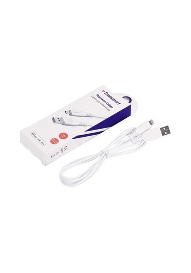 Tronsmart İphone Uyumlu Için Mfı Lightning 1.2M Şarj Kablosu Beyaz