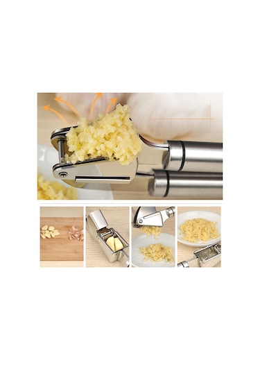 Food Grade 304 Stainless Steel Garlic Press Presser Crusher Slicer Diğer