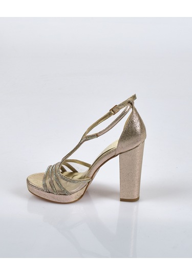 Natty Shoes Altın Kadın Ayakkabı 20119671 001
