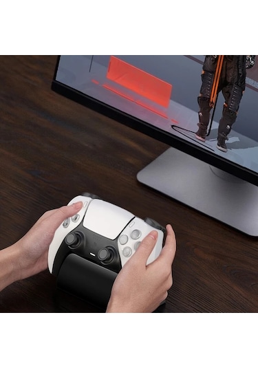 Elmpaly Pembe Xbox Oyun Kumandası Standı Dayanıklı Siyah Beyaz