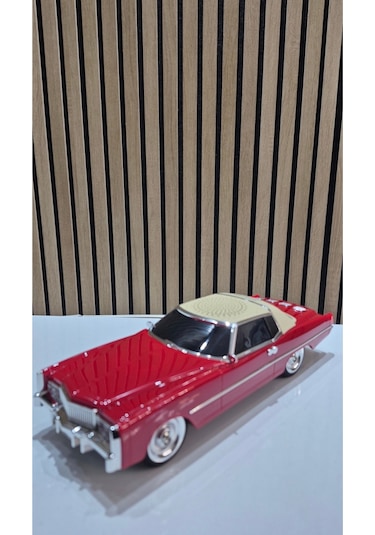 Rt-1941 Kırmızı Red Bluetooth Fm-usb-tf-aux Şarjlı Nostaljik Radyo Diğer