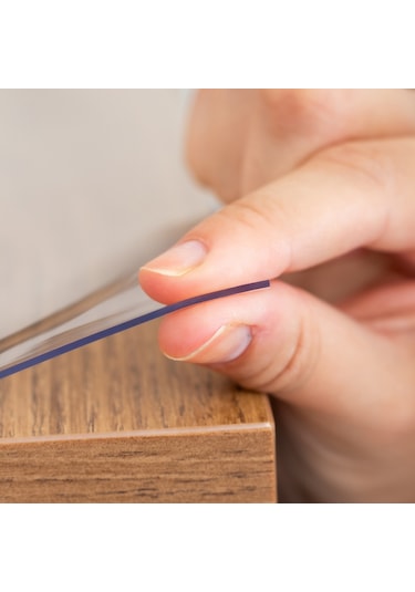 1.3mm Alman Üretimi Şeffaf Pvc Masa Örtüsü - Gıda Temasına Uygun Uv Koruma Fitalat İçermez Şeffaf