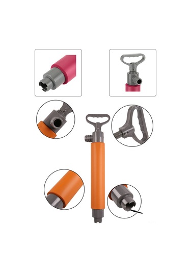 Geeroyoo El Tipi Portatif Dalgıç Pompası - Kayık Ve Kanolar İçin Manuel Su Boşaltma Pompası, Uzatma Hortumu Dahil