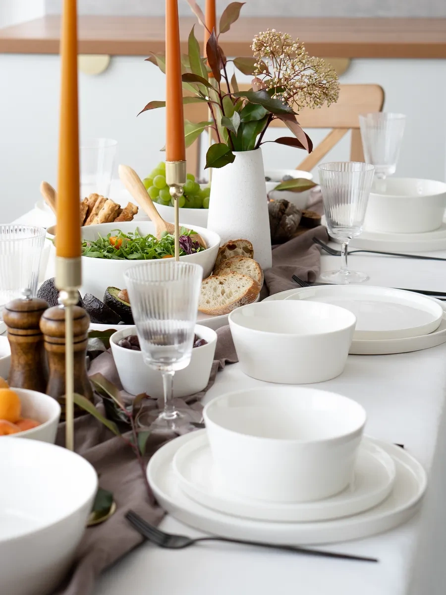 Korall Sola 20,5 Cm Düz Beyaz Yemek Tabağı Seti 2 Adet 197246998 Sütlü