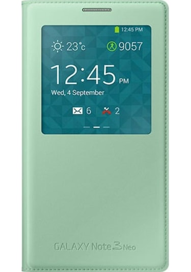 Samsung Uyumlu Galaxy Note 3 Neo N7500S-View Cover Kapakli Kili 361291449
