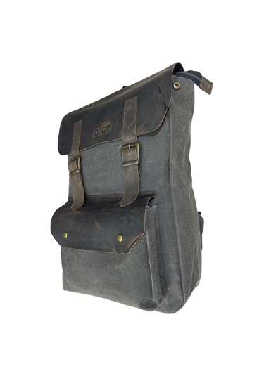 Vintage Kanvas Deri Su Geçirmez Unisex Laptop Bölmeli Okul Seyahat Kamp Sırt Çantası 31 Cm X 44 Cm Siyah Vintage Kanvas Deri Su Geçirmez Unisex Laptop Bölmeli Okul Seyahat Kamp Sırt Çantası 31 Cm X 44 Cm Siyah