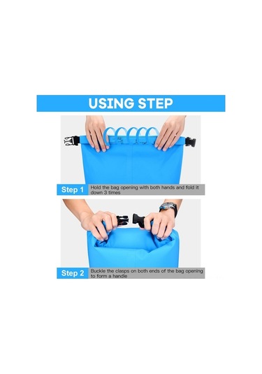 Tongxida 20l Pvc Su Gezdirme Çantası - Kumsal, Yüzme İçin Kuru Çanta Sarı Sarı