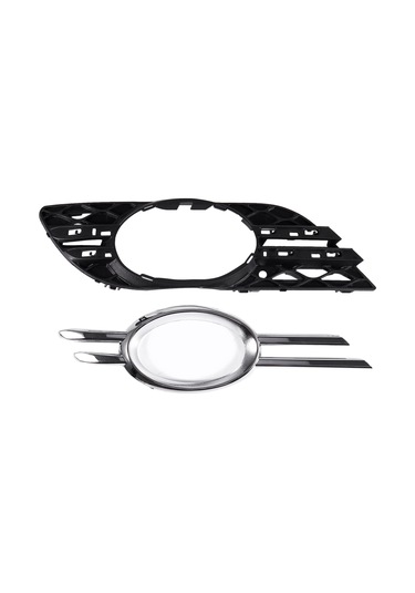 Adet Ön Tampon Sis Farı Krom Izgara Trim Kapağı Sol Sağ