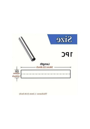 Pazly 42mm T304 Paslanmaz Çelik Dıy Özel Egzoz Boru, Evrensel Uygulama