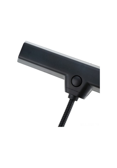 Springsun 360 Derece Eğilebilir 9 Led'li Kancalı Not Lampı - Usb/pil Beslemeli, Kitap/müzik Notu Işığı, Parlaklık Ayarlı Siyah Masa Lambası Diğer