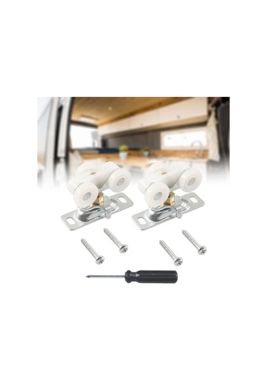 Suntek Sürgülü Cep Kapısı Silindirler Montaj Tornavida-ile