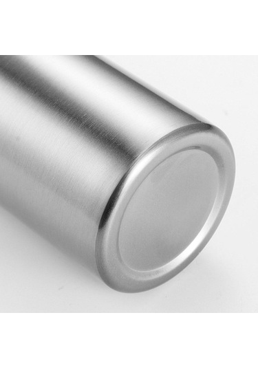 Suntek Paslanmaz Çelik Spor Su Şişesi Bisiklet Yürüyüş Gümüş Gümüş