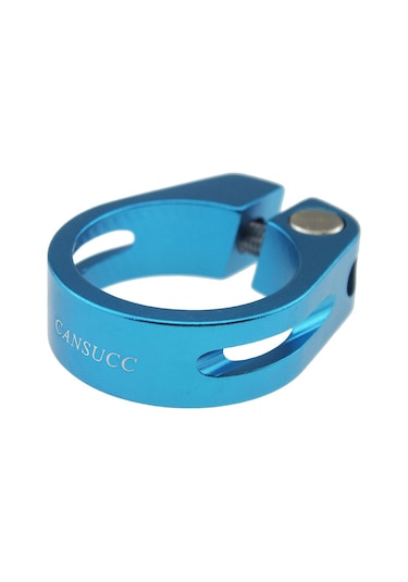 Suntek 31.8mm Seatpost Kelepçe Tüp Klip Hızlı Bırakma Mavi