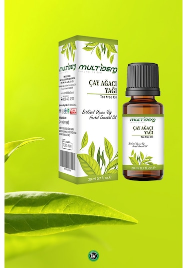 Multidem Çay Ağacı Bikisel Yağ 20 ML