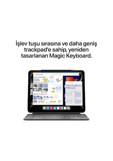 Apple iPad Pro M4 MVVC3TU/A Wi-Fi 512 GB 11" Tablet Uzay Siyahı