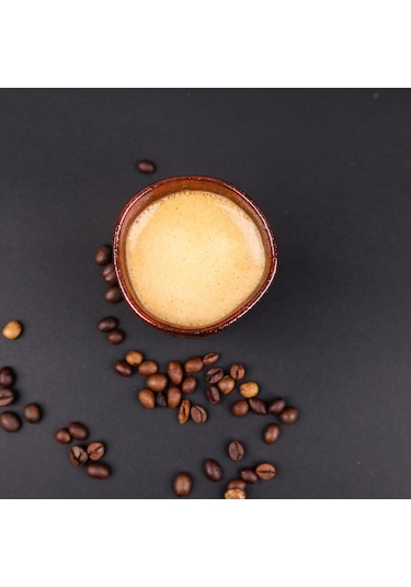 Perlotus 90 Ml Seramik Kulpsuz El Yapımı Yamuk Espresso Fincanı -1 Adet