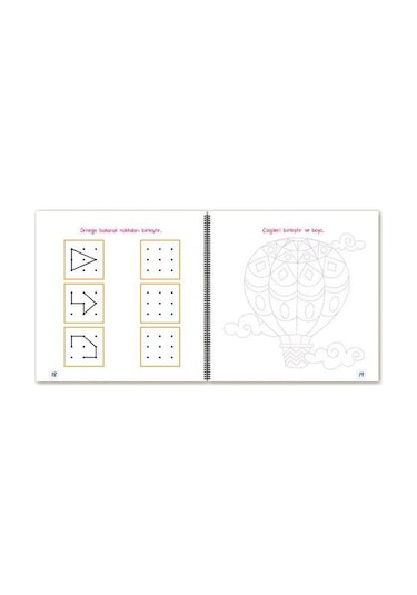 Eolo Beyin Geliştirme Egzersizleri Çiz Boya Birleştir