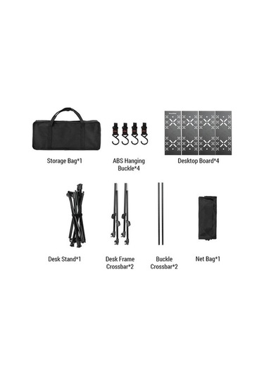 Bloomnest Çok Dayanıklı Renkli Masa Katlanır Kamp İçin Hava Hafif Çok Alüminyum Açık Za Çok Renkli Çok Renkli