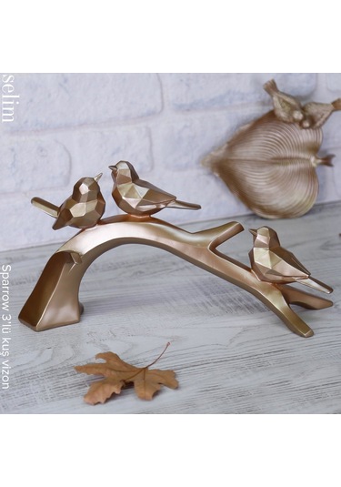 Sparrow 3'Lü Kuş Vizon