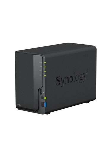 Synology DS223 Realtek QC 2 GB Ram 2 Diskli Nas Server
