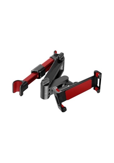 Pazly Evrensel Araba Başlıklı Tablet Tutucu - Telefonlar Ve İpadler İçin Ayarlanabilir Arka Koltuk Montaj Standı Black, S Black, S