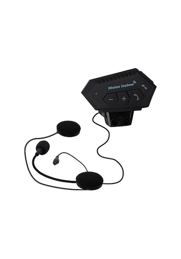 Novahub Kablosuz Motosiklet Kask Kulaklığı: Hızlı Şarj, Su Geçirmez, 15 Saat Kesintisiz Çalışma, Kolay Kontrol