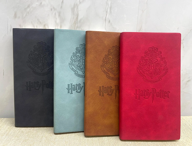 River World Seri B Defter Renkli Deri Harry Potter Çok Renkli