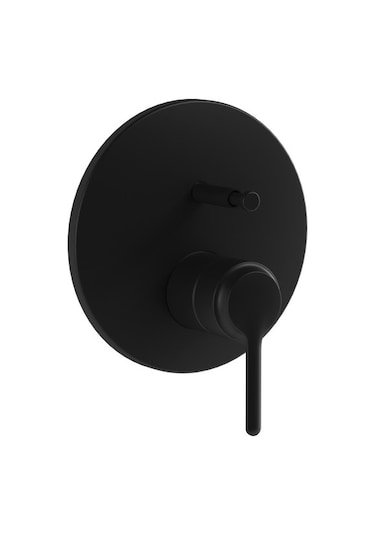 VitrA A4289536 Origin Classic Ankastre Banyo Bataryası Sıva Üstü Grubu Mat Siyah Krom
