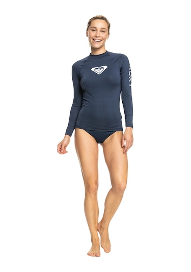 Roxy Whole Hearted Long Sleeve Kadın Rashguard Lacivert