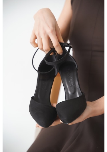 D1050 Kadın Günlük Klasiktopayakkabı Siyah-süet