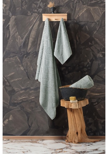 Varol Voli Micro Cotton Banyo Havlusu 70x140cm Mint-70x140cm Mint