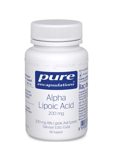 Pure Encapsulations Alpha Lipoic Acid 200 MG 60 Kapsül