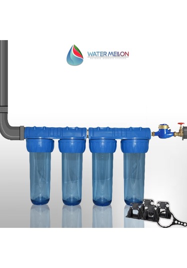 Daire Bina Sayaç Girişi 4 Aşama Su Arıtma Cihazı Kireç ,tortu , Koku Önleyici Yumuşatma Sistemi .